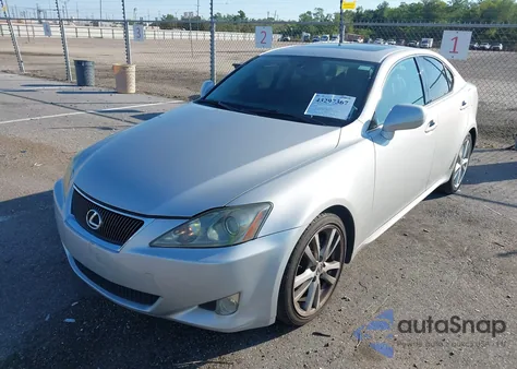 2007 Lexus Is 250 250 from USA, damaged, VIN JTHBK262475028614